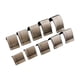thumbnail image 1 of Juego De Herramientas Para Manualidades De Cuero Con Cortador De Extremo De Cinturón De Cuero De 10 Piezas Para Bolsa De Artesanía Hecha A Mano, 1 of 5