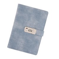 Magideal - Diario Con Bloqueo Contraseña Bloqueo Diario Planificador Organizador 200 Páginas Diario Bloqueado Diario De Bloqueo Para Niños, Niñas, Adolescentes Y Azul