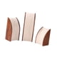 thumbnail image 4 of 3x soporte para presentación de joyería, organizador de joyas, regalo para mujeres, accesorios de fotografía de madera de escritorio para vendedores, Curvo, 4 of 5