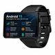 thumbnail image 1 of UBABAI  Smartwatch Android 15 4G LTE con SIM, Pantalla TFT 2.88", GPS, Cámara Dual y 4GB RAM 64GB ROM Negro, 1 of 15