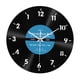 thumbnail image 4 of Reloj de pared al revés, reloj colgante de pared con números de Arabia, Relojes de pared decorativos creativos de 12 pulgadas para decoración de pared, 4 of 5