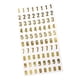 thumbnail image 5 of Metallic Gold Modern Stickers Scrapbooking DIY álbum Tarjeta Carteles Número, 5 of 5