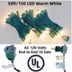 thumbnail image 5 of Luces de Cadena LUCKY SHINE 150 LED Blanco Cálido 15,2 m 120V, 5 of 9