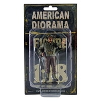 American Diorama - Coche Miniatura De La Policía Militar De La Segunda Guerra Mundial, Figura Ii, Escala 1:18