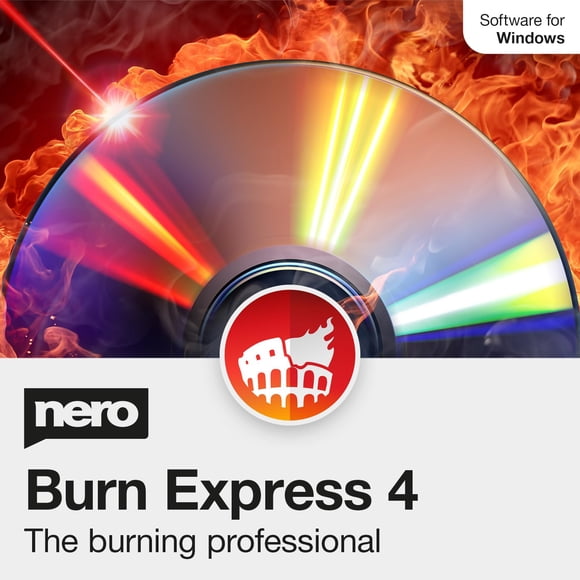 Software Nero Burn Express 4 – 1 PC – Windows 10/8/7