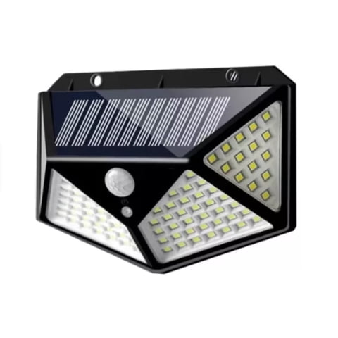 Tomasstore - Foco Solar Con Sensor De Movimiento 100 Led