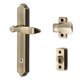 thumbnail image 1 of Tirador de puerta Storm Ideal Security 1216 con cerradura para 2,5 a 4 cm, 1 of 7