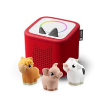 Tonies - Reproductor De Audio Toniebox 2 My First Farm Bundle Kids 1+ Rojo