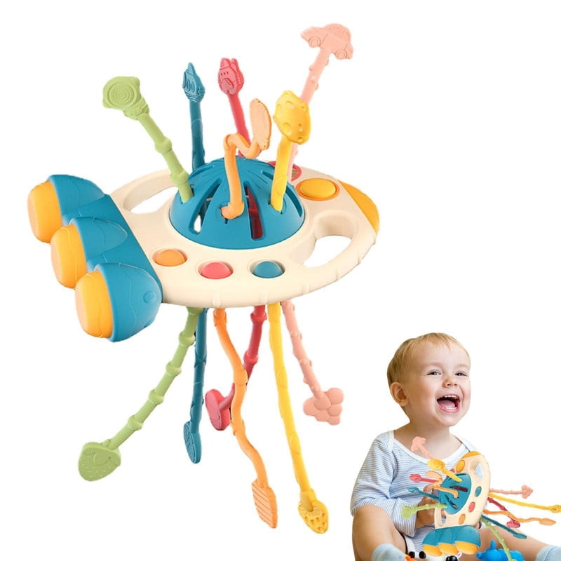 Genrico - Juguete Sensorial Silicona Habilidades Motoras Bebe Lau