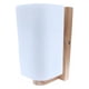 thumbnail image 1 of Pack 3 Apliqué de Pared Madera Mond E-27 Blanco Ampolleta Fría, 1 of 3