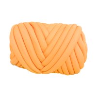 Magideal - 250 G De Hilo Grueso Hilo Voluminoso Hilo Trenzado Lanzar Una Manta De Hilo De Hilo De Hilo De Hilo De Hilo Para Niños Artesanía De Gato Casa Macrame Naranja