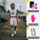 thumbnail image 5 of Guantes Juveniles NXT NXTRND Talla Mediana Rosa para Fútbol Americano, 5 of 6