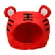 thumbnail image 4 of Accesorios Para Fotos Con Forma De Animal Sombrero Suave Casual Novedad Para Fiesta Carnaval Unisex Rojo, 4 of 5