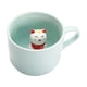 thumbnail image 3 of Taza De Cerámica Animales Lindos Dentro De La Taza Café Té Leche 3D Tazas De Dibujos Animados Gatito, 3 of 5
