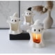 thumbnail image 3 of Fantasma Porta Vela de Cerámica Negro 13,7 cm Halloween - Frank & Mortis, 3 of 3