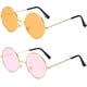 thumbnail image 1 of 2 gafas de sol estilo hippie, circulares, retro, vintage, estilo hippie, discoteca, para disfraz., 1 of 7