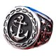 thumbnail image 1 of Anillo de Ancla Nautico Hombre Caballero Moda Masculina 2019, 1 of 3