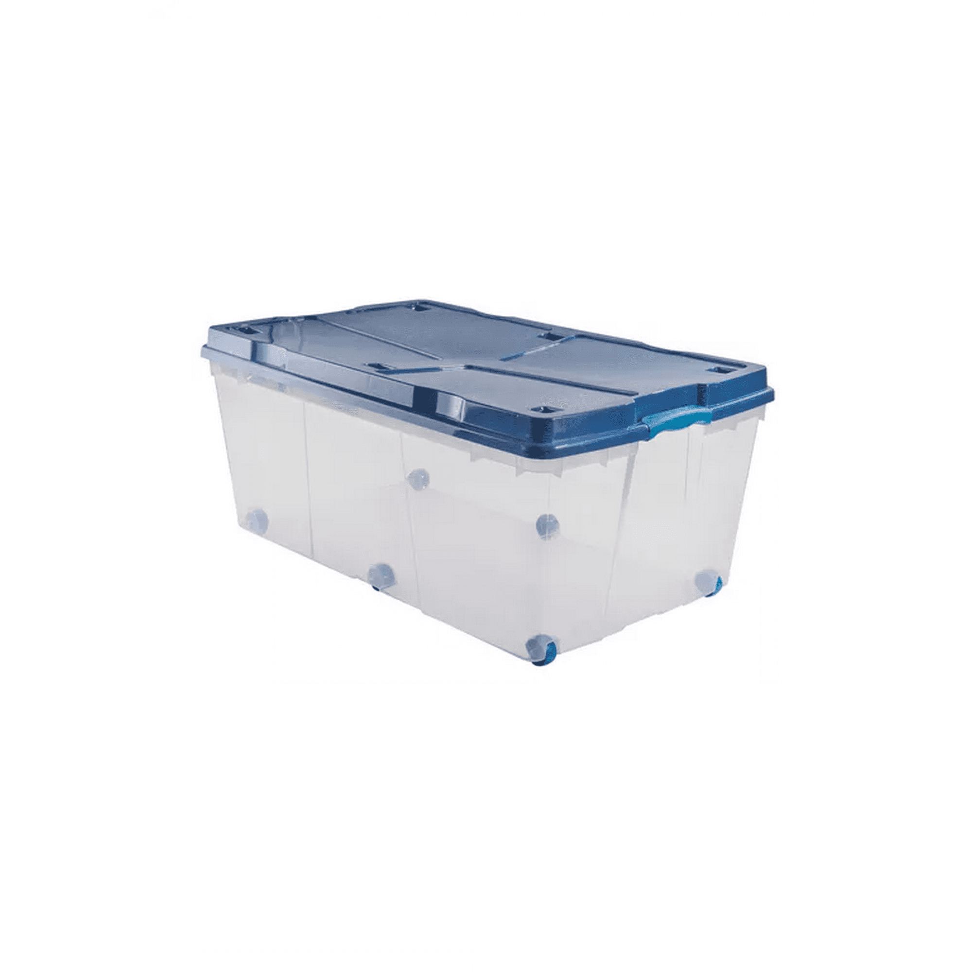 Genérico - Caja Organizador 100 Litros Ruedas Agua Rollbox