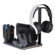 thumbnail image 5 of Estación organizadora de carga con ventilador para Switch 2/1/OLED, soporte de almacenamiento para Joy-Con con 12 ranuras para tarjetas de juego, soporte para auriculares de controladores, 5 of 7