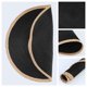 thumbnail image 5 of Juego de 6 Manteles Individuales de Casa de Campo para Decoración de Mesa de Comedor, Mantel de Cocina Rústico Lavable Negro de 15 pulgadas, 5 of 6