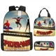 thumbnail image 1 of 3pcs/set Disney Children 3d Cute Spider Man Design Backpack Stitch Boys Primary School Bag Kids Kindergarten Backpack Mochila, 1 of 3