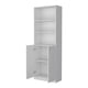 thumbnail image 4 of Bibioteca Home 2 Puertas 5 Niveles Blanco 180,6x62,8x29,9 Cm, 4 of 7