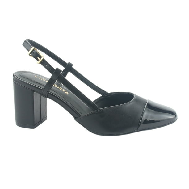 Zapato Via Marte Mujer 153-006-01 Negro Casual