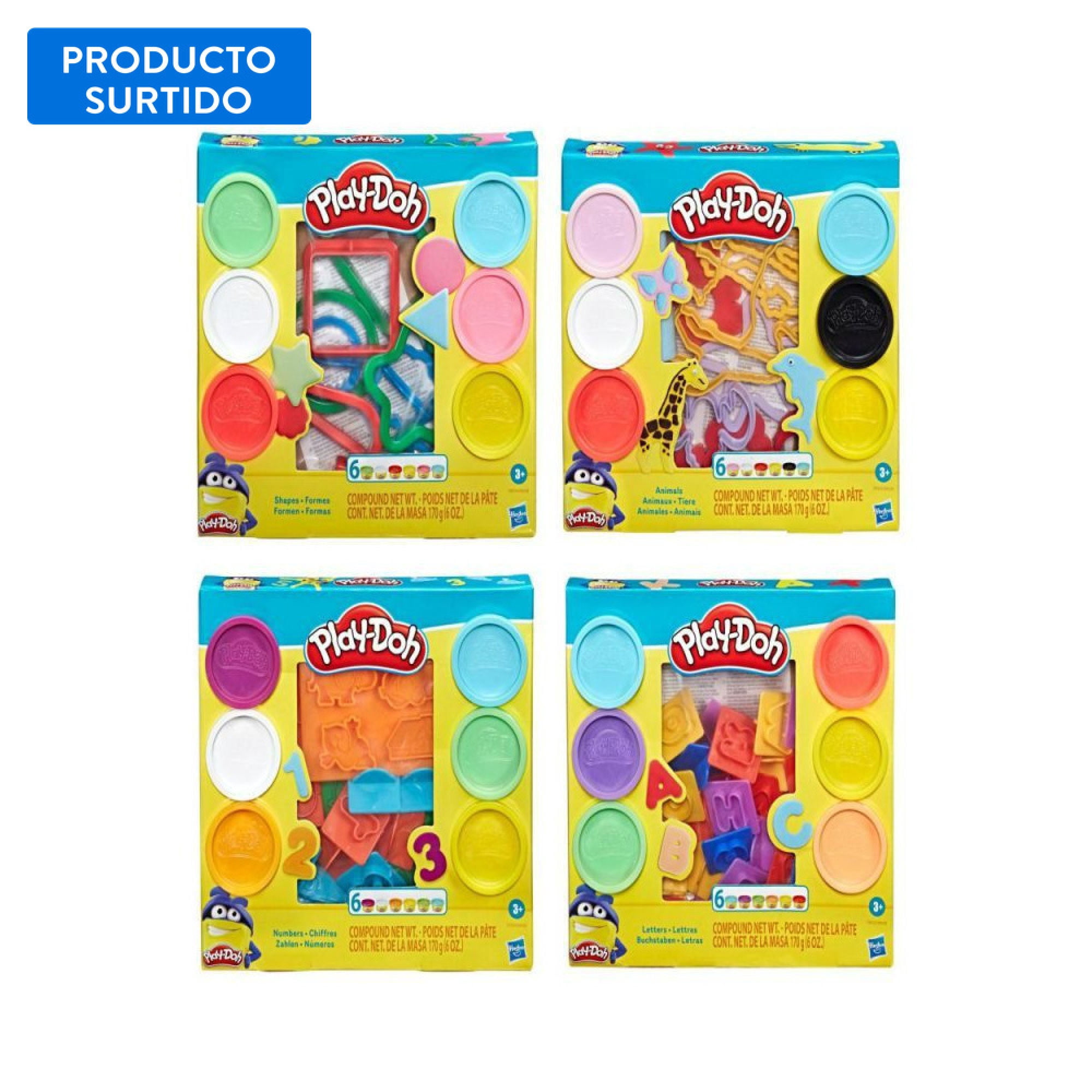 Masas y Plastilinas Primeras Creaciones, producto surtido 1 un