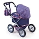 thumbnail image 3 of Cochecito de bebé con diseño de Bayer, moderno, azul/rosa, para muñecas de hasta 46 cm, 3 of 4