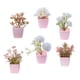 thumbnail image 2 of 6 Miniplantas Artificiales En Maceta Para Escritorio, Estilo Rústico, Para Exteriores., 2 of 5