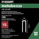 thumbnail image 3 of Staples Metabo HPT, calibre 18, corona estrecha, acabado 31 mm 1000, 3 of 4
