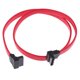 thumbnail image 3 of Cable De Disco Duro De Datos SATA III 6.0Gbps 18"/46cm 90 Grados 26AWG De ángulo Recto, 3 of 5