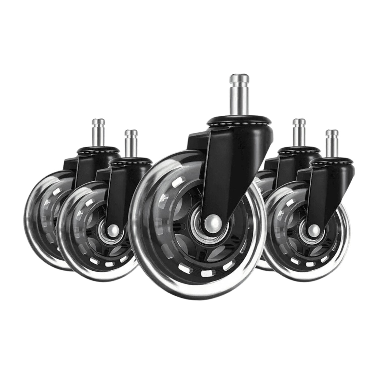 Importclick - Rueda Giratoria De Goma Para Silla De Oficina