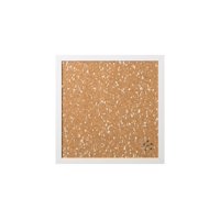 Tablón De Anuncios Mastervision, Corcho Blanco/Natural, 45 X 45 Cm