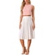 thumbnail image 2 of INSPIRE CHIC Blusa sin mangas de mujer para el regreso a clases, estilo vintage de verano, tops de cuadros, L Rosa, 2 of 5