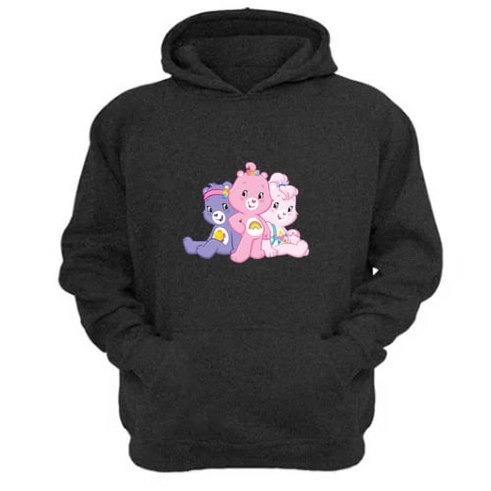 Genérico - Polerón Canguro Osos Cariñosos Gris Oscuro Talla M Unisex