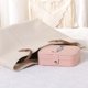 thumbnail image 4 of Caja de accesorios de viaje con letra REGALWOVEN Organizador de almacenamiento de cuero PU para mujeres y niñas Regalos de cumpleaños Rosa J, 4 of 7