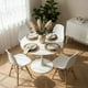 thumbnail image 2 of Comedor Mesa Tulip Blanco 80 cm + 4 Sillas Eames Blanco, 2 of 3