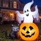 thumbnail image 1 of Inflable Joiedomi 1,5 m Fantasma para Decoración de Halloween con Luces, 1 of 9