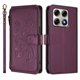 thumbnail image 2 of Funda Cartera Mariposa para [Motorola Edge 70 Pro] con Soporte y Cremallera Violeta, 2 of 6