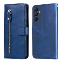 Gangxun - Funda Con Cremallera Para Samsung Galaxy A15, Carcasa Cartera De Cuero Pu Con Soporte Y Tarjetero