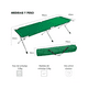 thumbnail image 3 of Catre cama campaña camping plegable portátil outdoor militar verde, 3 of 3