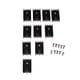 thumbnail image 5 of Disipador de calor de aluminio de 10 piezas 15x11x25mm para transistores to-220 mosfet negro, 5 of 5