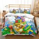 thumbnail image 1 of Super Mario World Quilt Duvet Cover Set Children Kids Queen Comforter Cover3-Piece Bedding Set, 1 of 5
