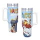 thumbnail image 4 of Carreras Locas Vaso aislado de acero inoxidable con asa, diseño temático, regalo para familia, amigos y fans; incluye pajita y encaja en el portavasos estándar, 40 oz, 4 of 6