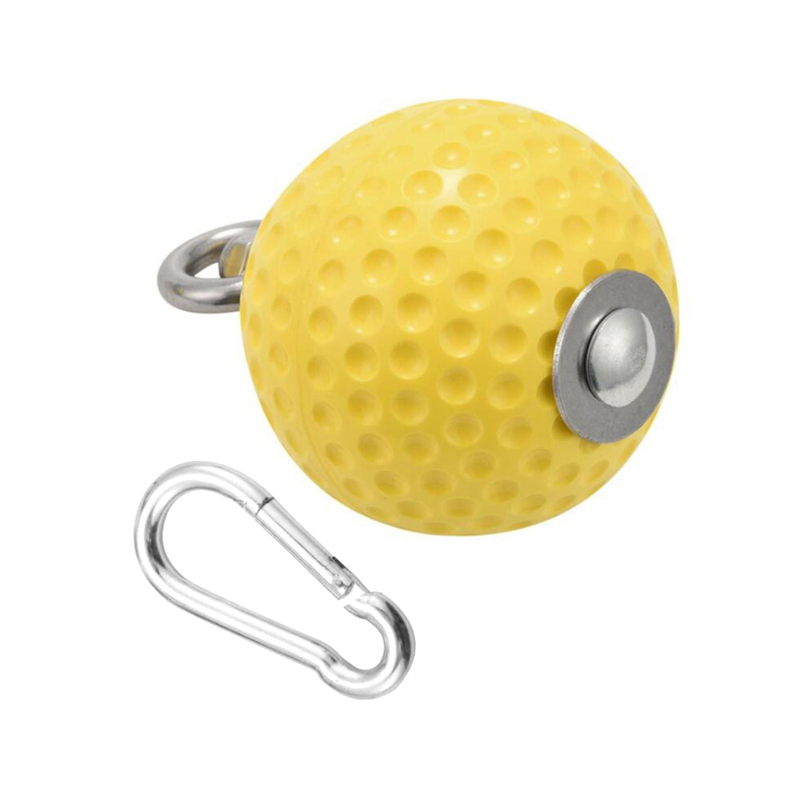 Magideal - Fortalecedor De Agarre De Mano Con Bolas Extraíbles, Suministros De Ganchos, Ejercitador Antideslizante, Empuñaduras De Sujeción De Bola De Poder Para 72Mm