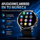 thumbnail image 4 of UBABAI Reloj Inteligente Android 4G con SIM Pantalla Táctil 1.95" Android 10 3GB RAM 32GB ROM Cámara Giratoria Llamadas Independientes WiFi y Bluetooth, 4 of 10