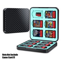 Estuche Porta Tarjetas De Juego Aaronmei Para Nintendo Switch Negro