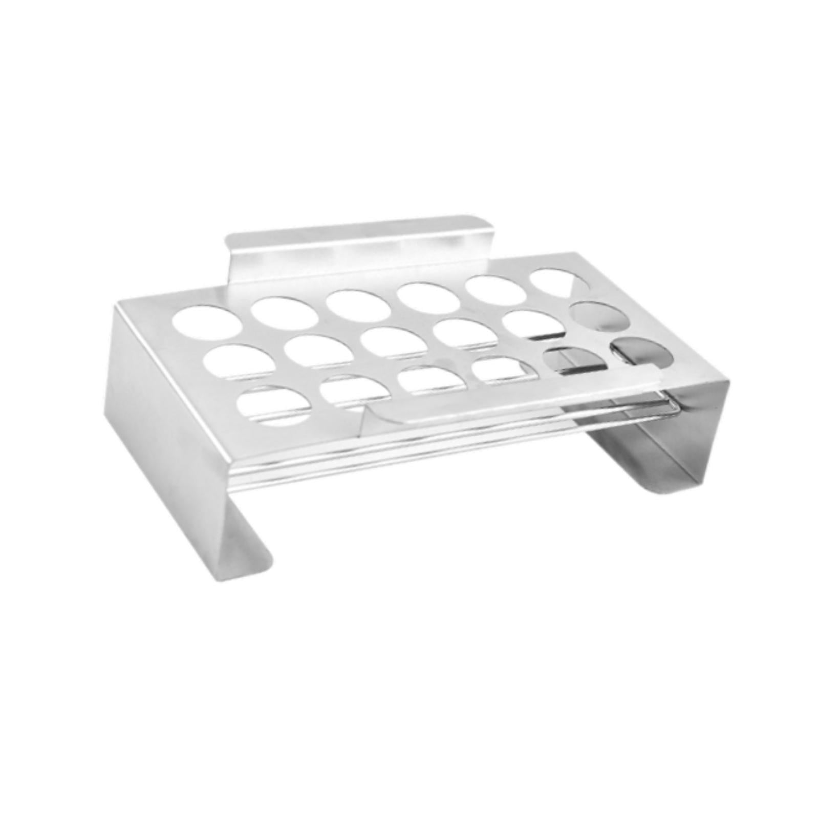 Magideal - Parrilla Para Jalapeños Con Capacidad Para 18 Utensilios De Cocina, Parrilla Multifunción Para Asar Chiles, Soporte Para Picnic, Barbacoa, Exteriores,