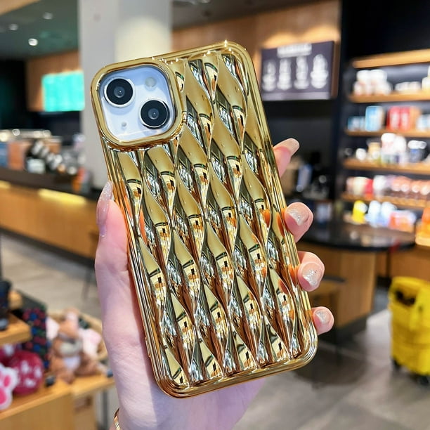Electroplated Three-dimensional Magic Eye Personality Silicone Protective Case Suitable For Apple 14/13/12 Series